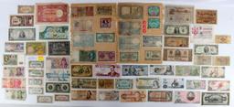 100 PIECES OF WORLD U.S. CSA  BANKNOTE LOT