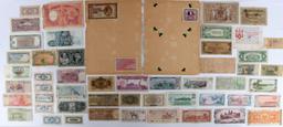 100 PIECES OF WORLD U.S. CSA  BANKNOTE LOT