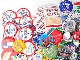 HUGE LOT 315 PRESIDENTIAL CAMPAIGN AD GOLF PINS