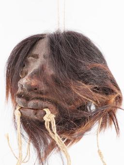 ANTIQUE SHRUNKEN HEAD ODDITY MUSEUM