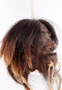 ANTIQUE SHRUNKEN HEAD ODDITY MUSEUM