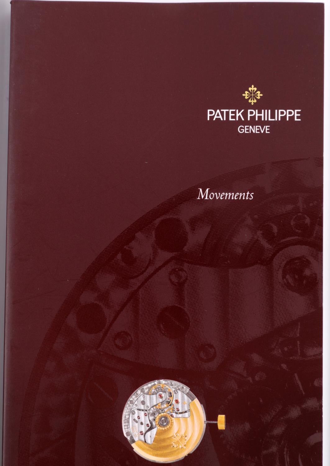 PATEK PHILIPPE WATCH MANUAL & PORTFOLIO