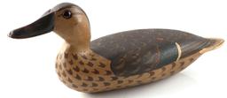 T.J. HOOKER SIGNED DUCK DECOY PINTAIL