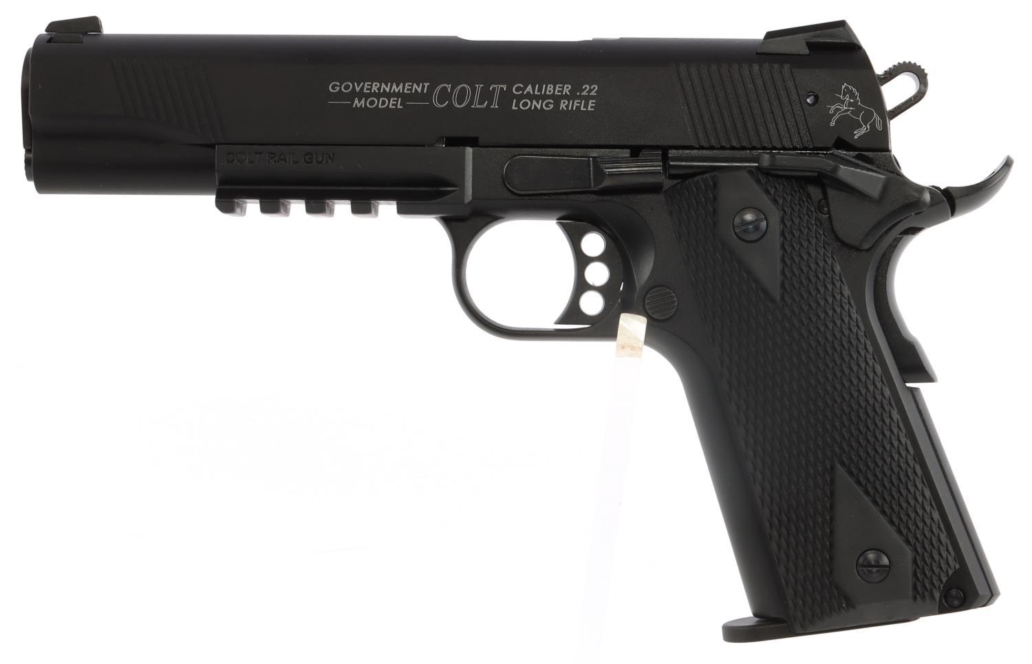 COLT WALTHER GOVERNMENT M1911 22 RAILGUN PISTOL