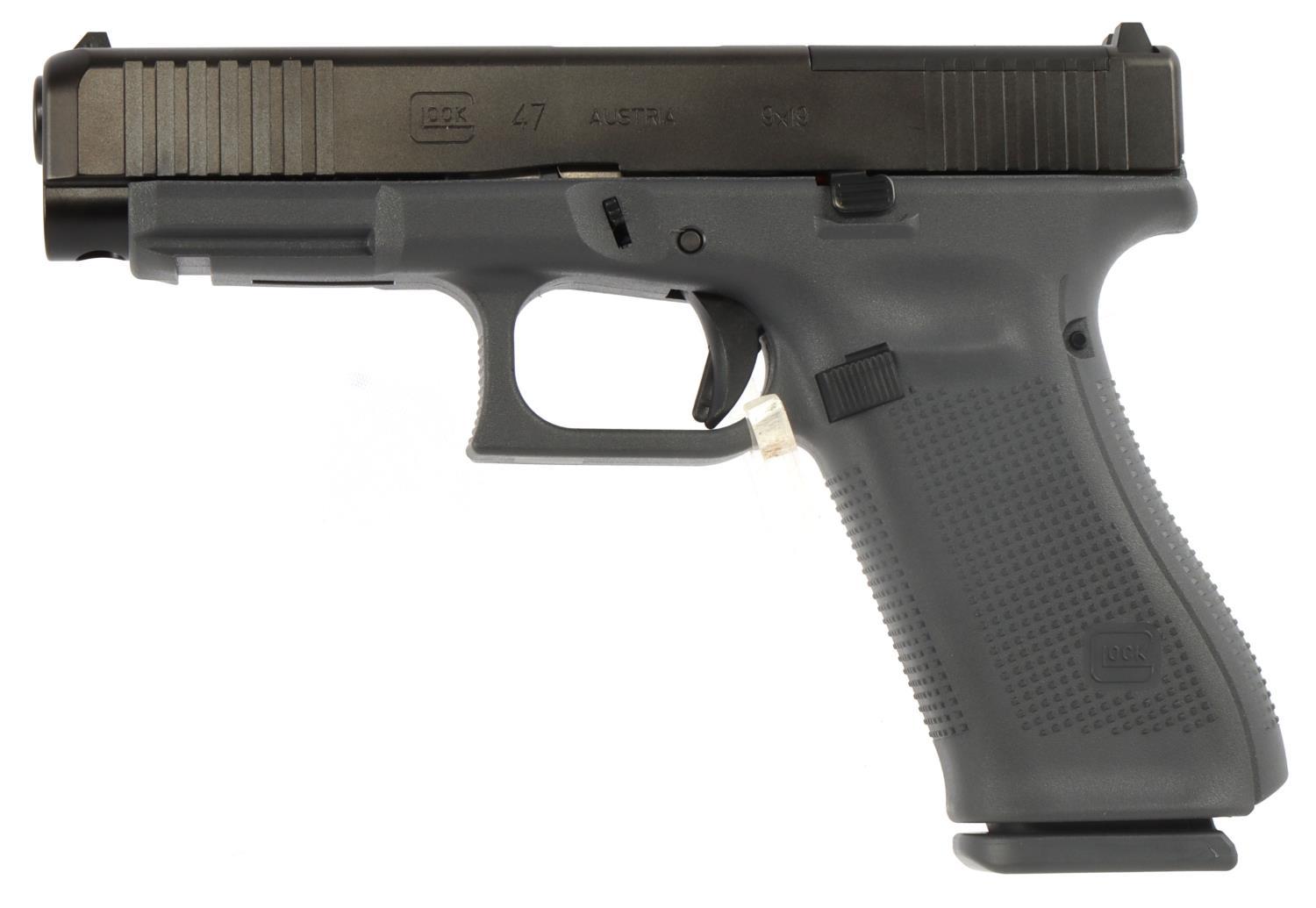 GLOCK 47 GEN 5 MOS GREY 9MM SEMI AUTO PISTOL NIB