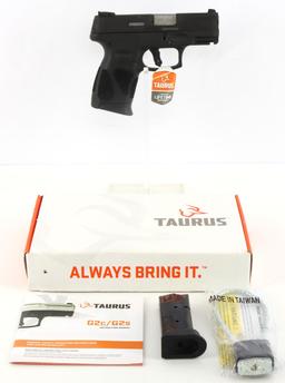 TAURUS G2C 9MM SEMI AUTOMATIC PISTOL NIB