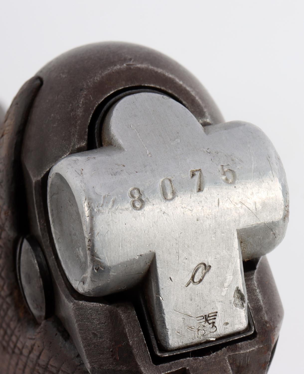 WWII GERMAN REICH PO8 LUGER SEMI AUTO PISTOL