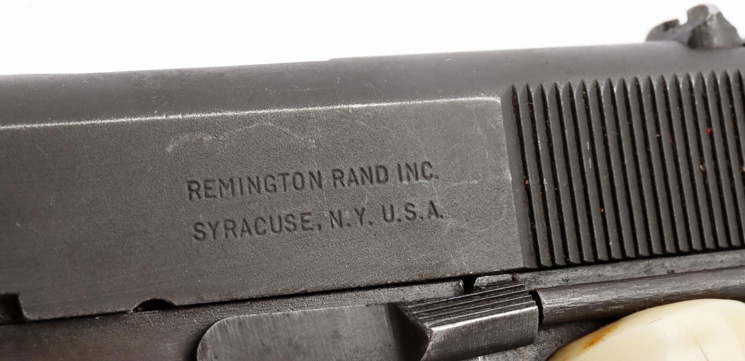 WWII 1943 US 1911A1 REMINGTON RAND PISTOL