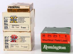 240 ROUNDS OF 12 & 20 GA SHOTGUN SHOTSHELL AMMO