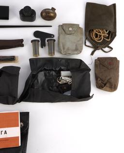 VINTAGE LOT MILITARY WEAPON CLEANING ACCESSORIES