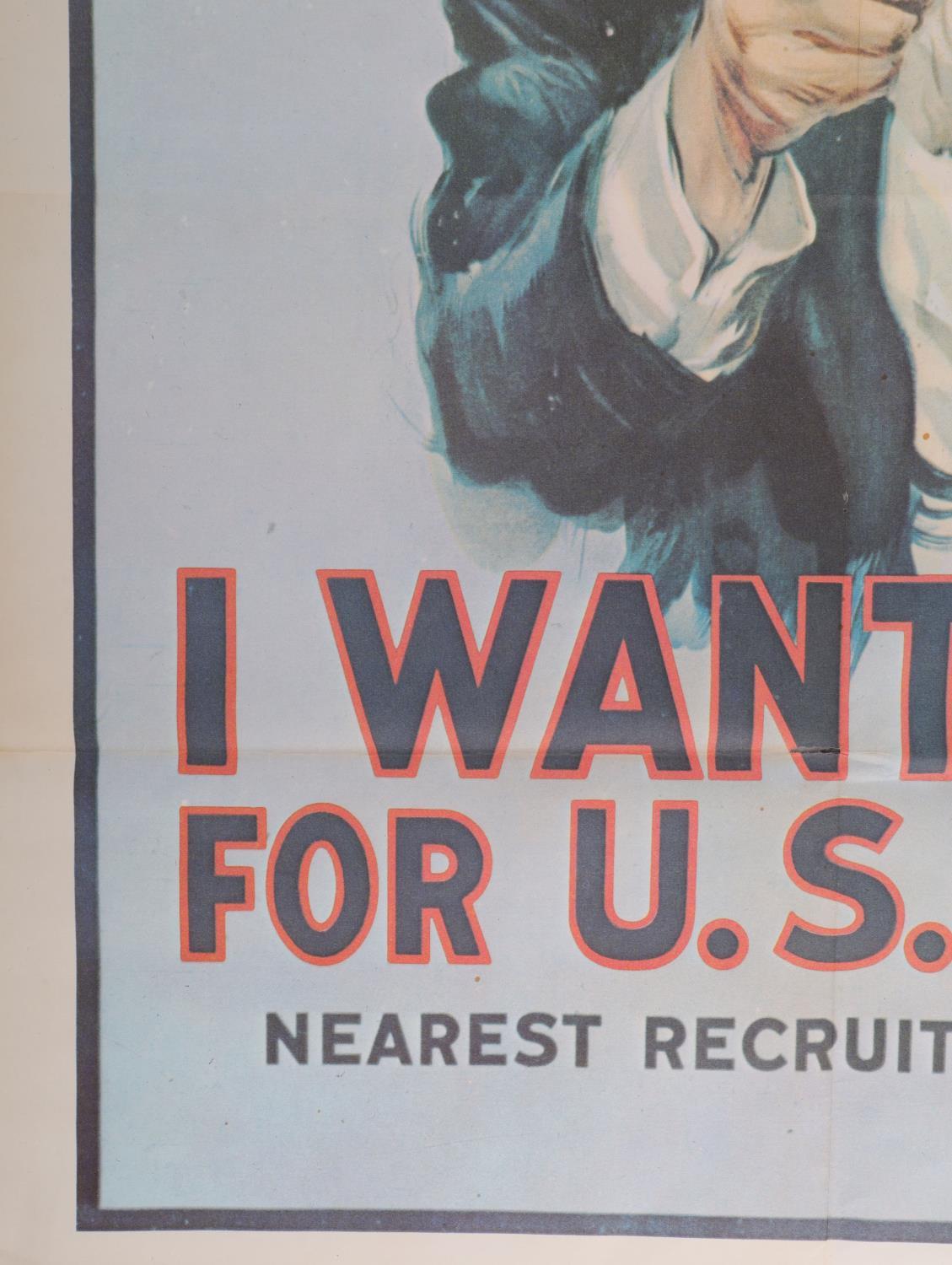 VIETNAM ERA US ARMY UNCLE SAME RECRUITMENT POSTER