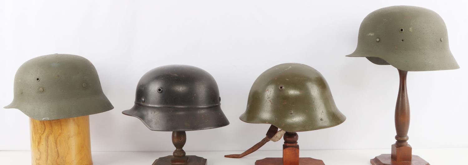 HELMET LOT GERMAN LUFTSCHUTZ MODELO BULGARIAN