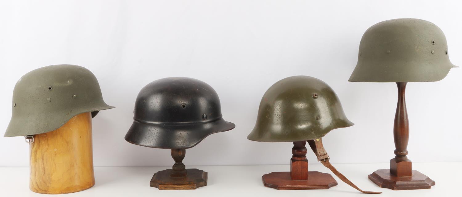 HELMET LOT GERMAN LUFTSCHUTZ MODELO BULGARIAN