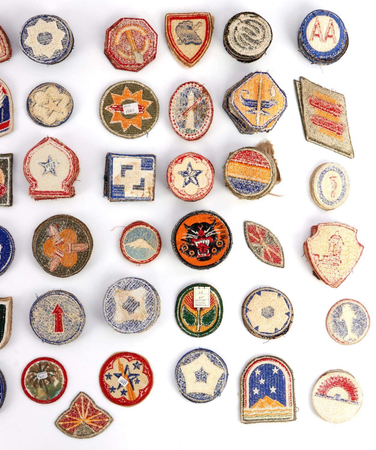 APPROX. 240+ US MILITARY WWII TO POST WAR PATCHES