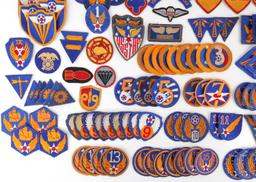150 WWII TO POST WAR US MILITARY DIVISION PATCHES