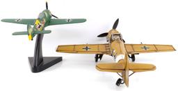 2 WWII GERMAN MESSERSMITT FIGHTER MODELS