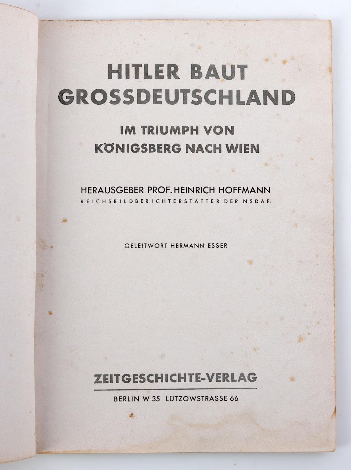 WWII GERMAN THIRD REICH BOOK LOT OF 3