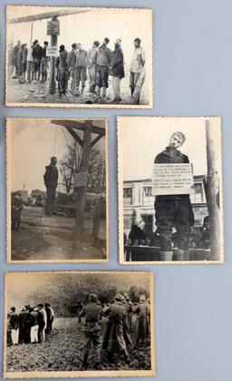 SS GERMAN SOLDIER LETTER & ATROCITY PHOTOGRAPHS