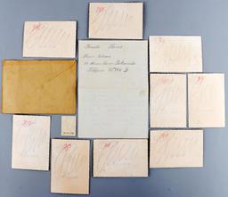 SS GERMAN SOLDIER LETTER & ATROCITY PHOTOGRAPHS