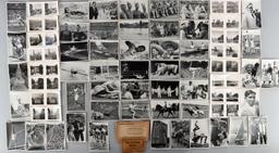 LOT OF WWII GERMAN SHIPS & OLYMPIC BAND II PICTURE