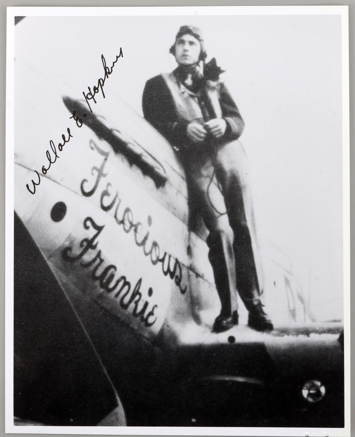 WWII US FAMOUS PILOTS & ACES SIGNED PHOTOGRAPHS