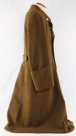 WWII GERMAN THIRD REICH WOOL GREAT COAT