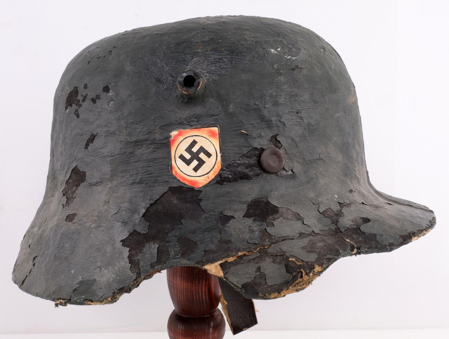 WWII GERMAN REICH CHILDREN'S NSDAP SS M18 HELMET