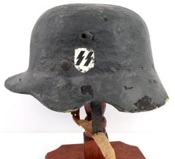 WWII GERMAN REICH CHILDREN'S NSDAP SS M18 HELMET