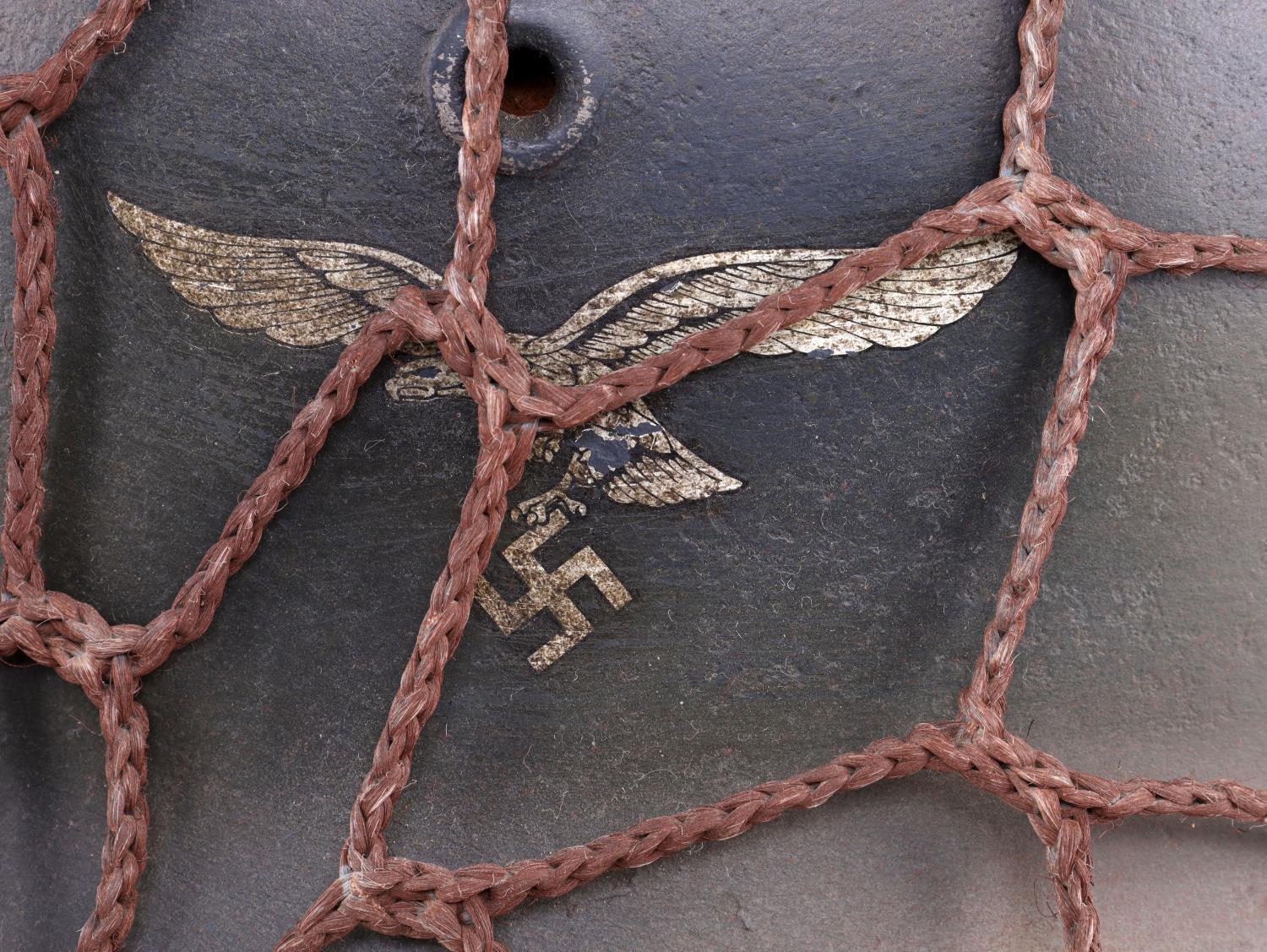 WWII GERMAN M42 LUFTWAFFE HELMET