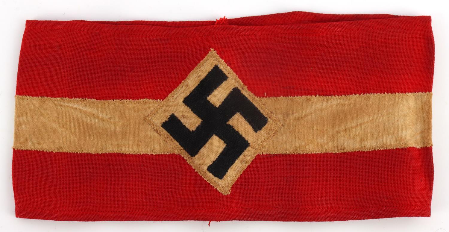 WWII GERMAN THIRD REICH HITLER YOUTH ARMBAND