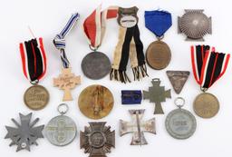 WWI & WWII GERMAN REICH BADGES  & MEDALS