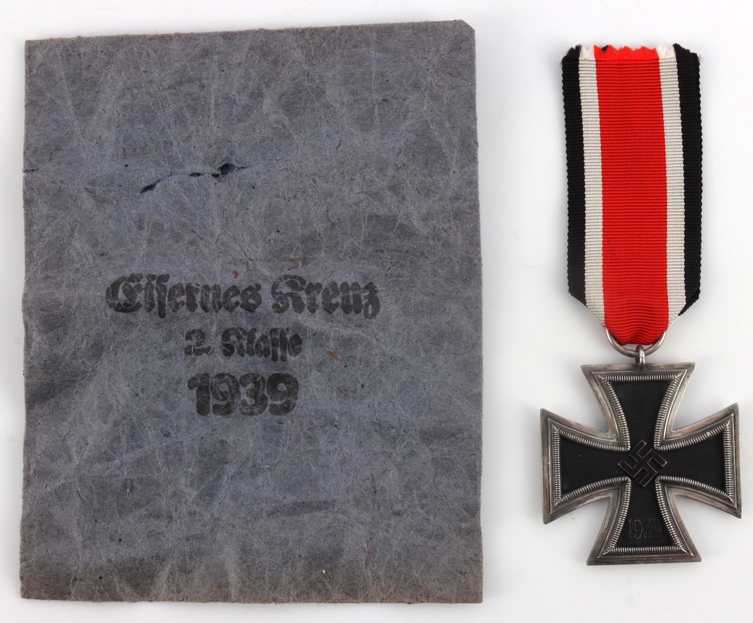 WWII GERMAN THIRD REICH 2ND CLASS IRON CROSS