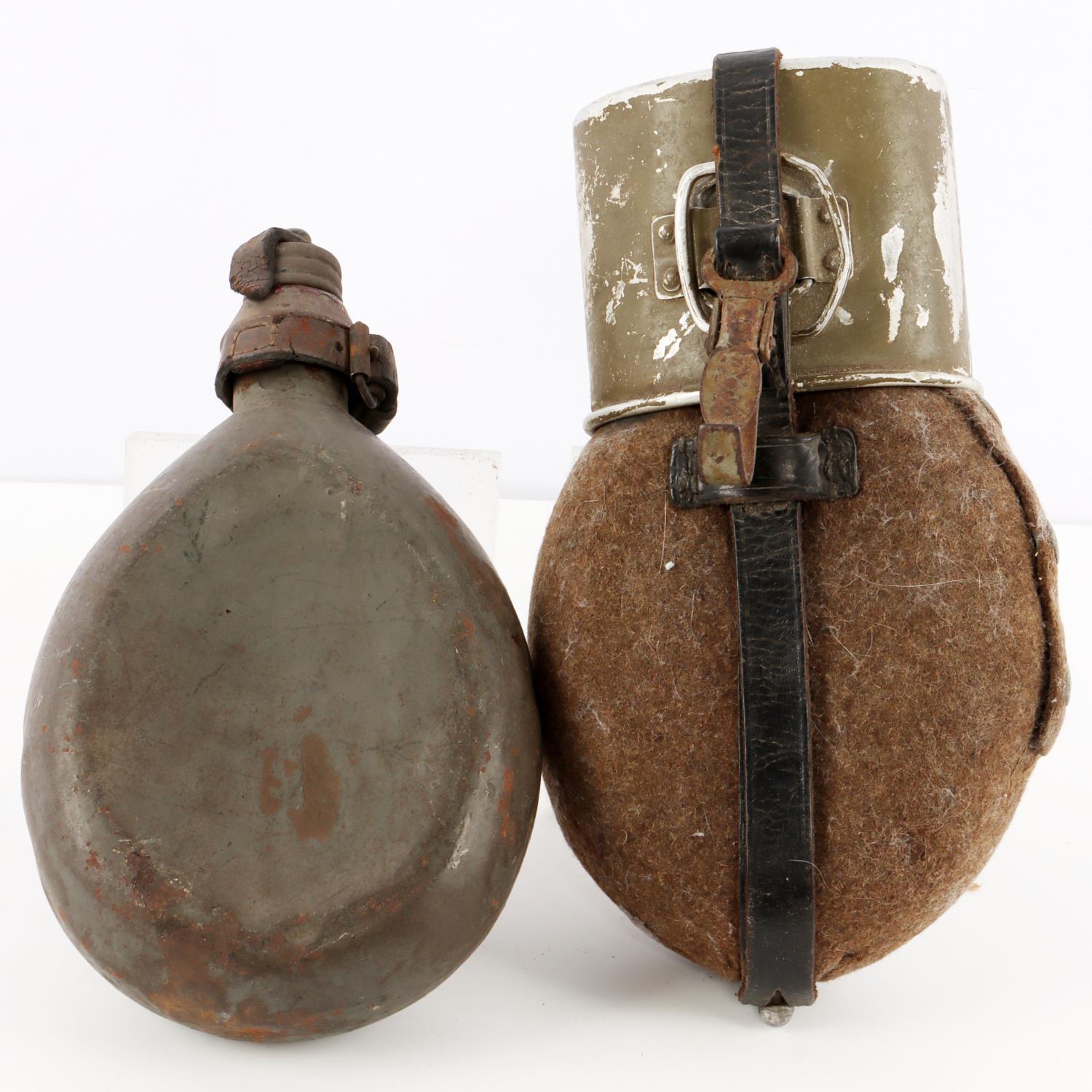 WWI & II GERMAN THIRD REICH CANTEEN LOT OF 2