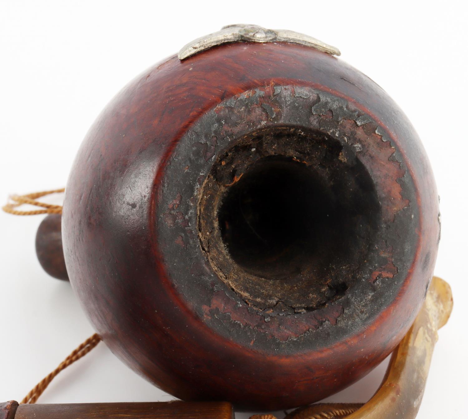 WWII GERMAN REICH JAGERSCHAFT LARGE SMOKING PIPE