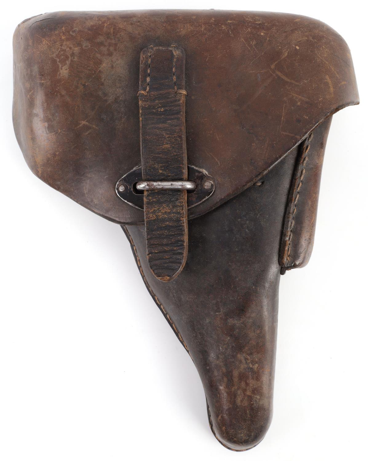 WWII GERMAN REICH P38 LEATHER PISTOL HOLSTER