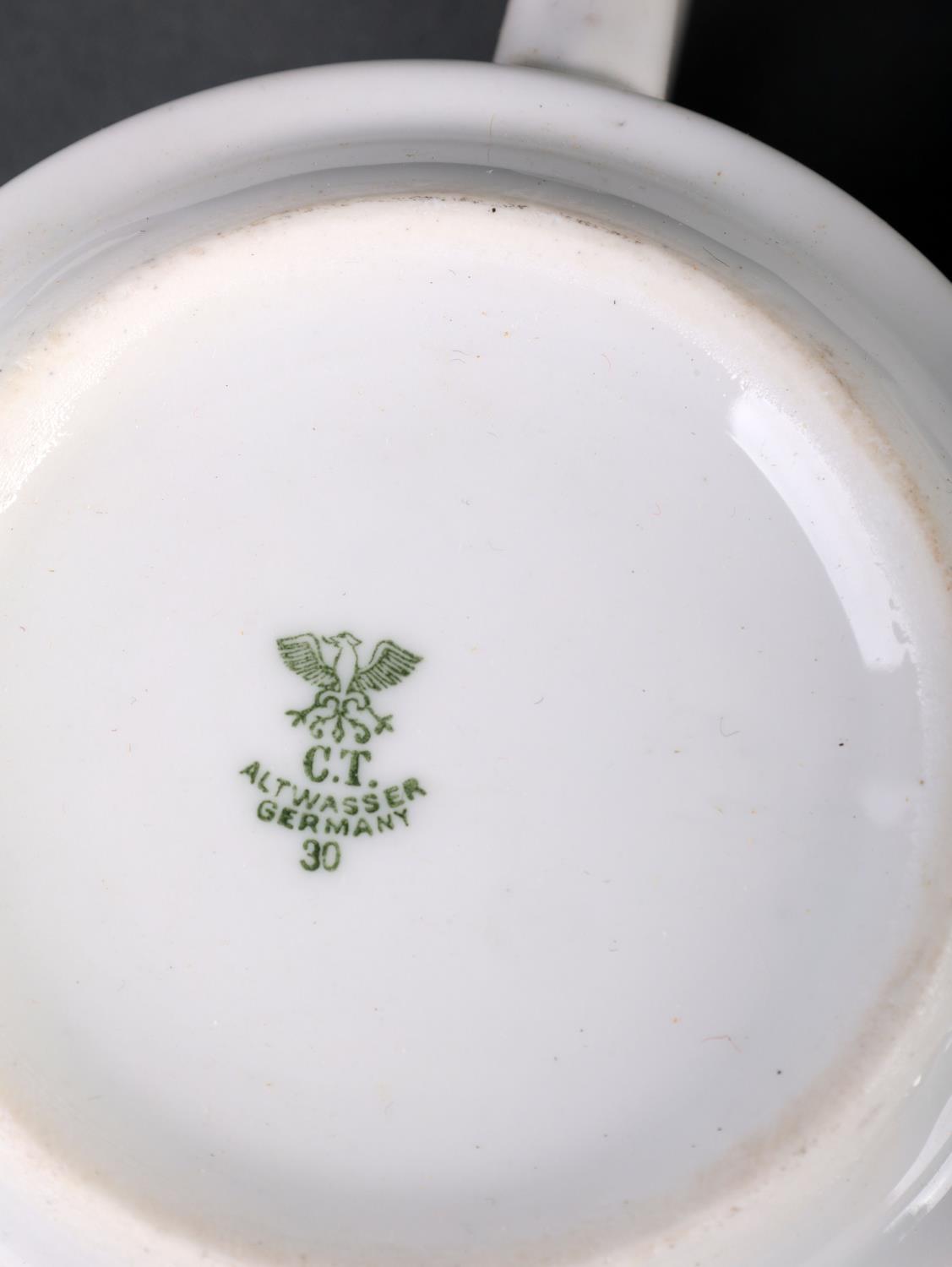 3 WWII GERMAN REICH WAFFEN SS PORCELAIN COFFEE CUP