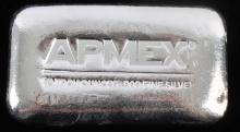 10 OUNCE APMEX SILVER BULLION BAR