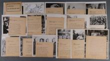 LOT 16 AP ASSOCIATED PRESS PHOTOS WWII DATED 1945