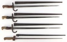 4 FRENCH BAYONET LOT ETIENNE ROSALIE