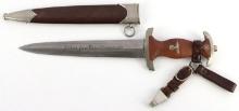 WWII GERMAN EARLY SA CHRISTMAS DAGGER PROTOTYPE