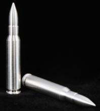 SILVER BULLET BULLION ROUND .308 CAL 4 OZ TOTAL