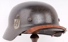 WWII GERMAN THIRD REICH DD SS STAHLHELM