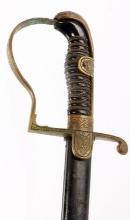 WWII GERMAN REICH HEER OFFICER'S SWORD & SCABBARD