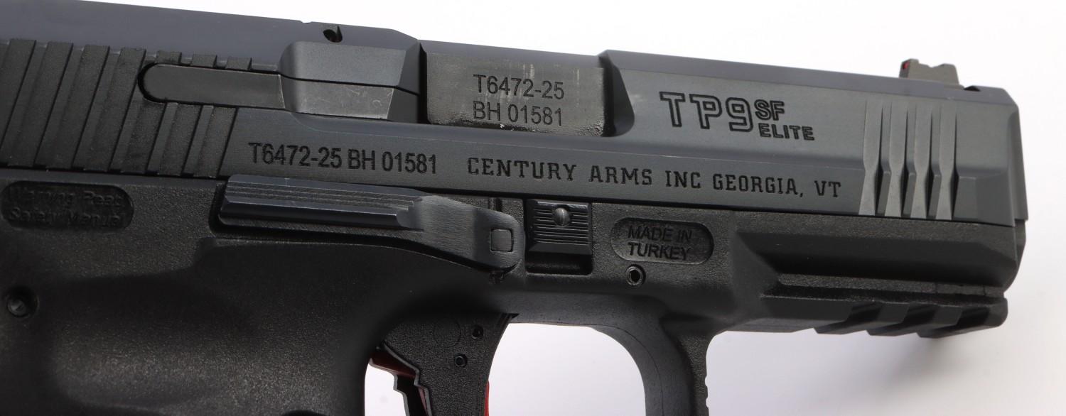 CANIK TP9SF ELITE 9MM COMPACT SEMI AUTO PISTOL NIB