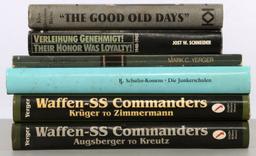 LOT 6 WWII WAFFEN-SS RESEARCH & REFERENCE BOOKS