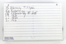 CHARLES MANSON PRISON CASSETTE TAPE RECORDING