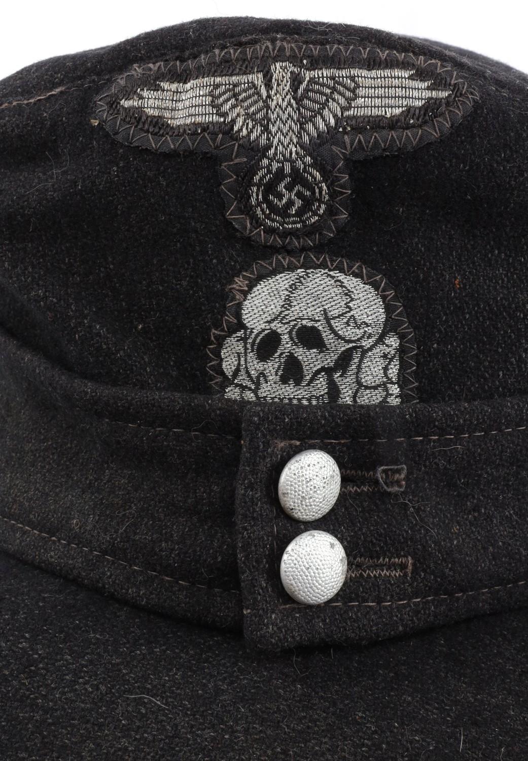 WWII GERMAN SS PANZER DIVISION M43 CAP MUTZE