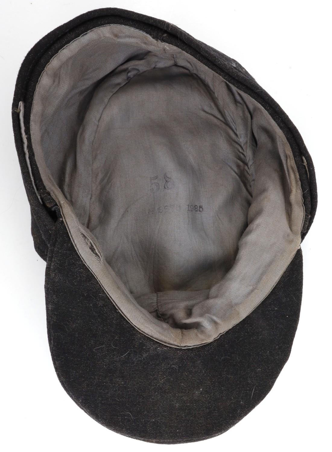 WWII GERMAN SS PANZER DIVISION M43 CAP MUTZE