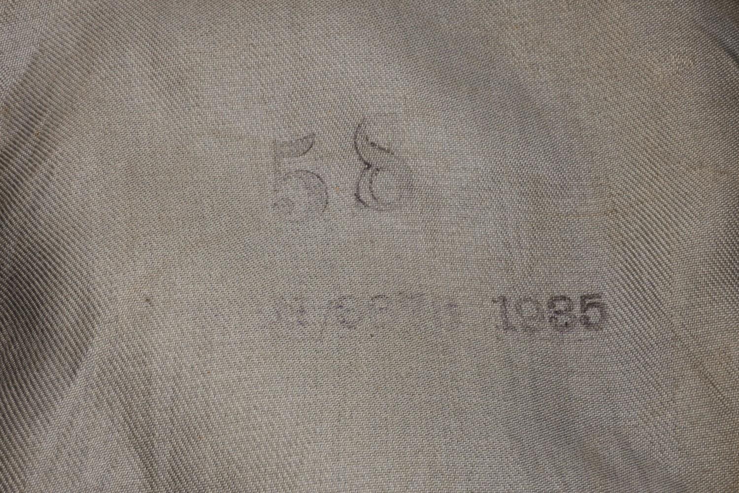 WWII GERMAN SS PANZER DIVISION M43 CAP MUTZE