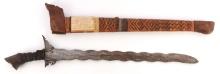 MORO KRIS SWORD WITH SCABBARD VET BRING BACK